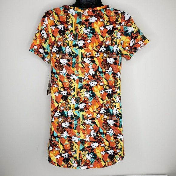 Lularoe Disney XS Classic T Mickey Mouse Orange - Picture 3 of 7